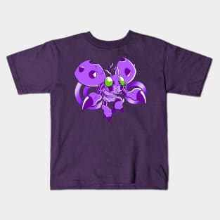Tentomon Purple Kids T-Shirt